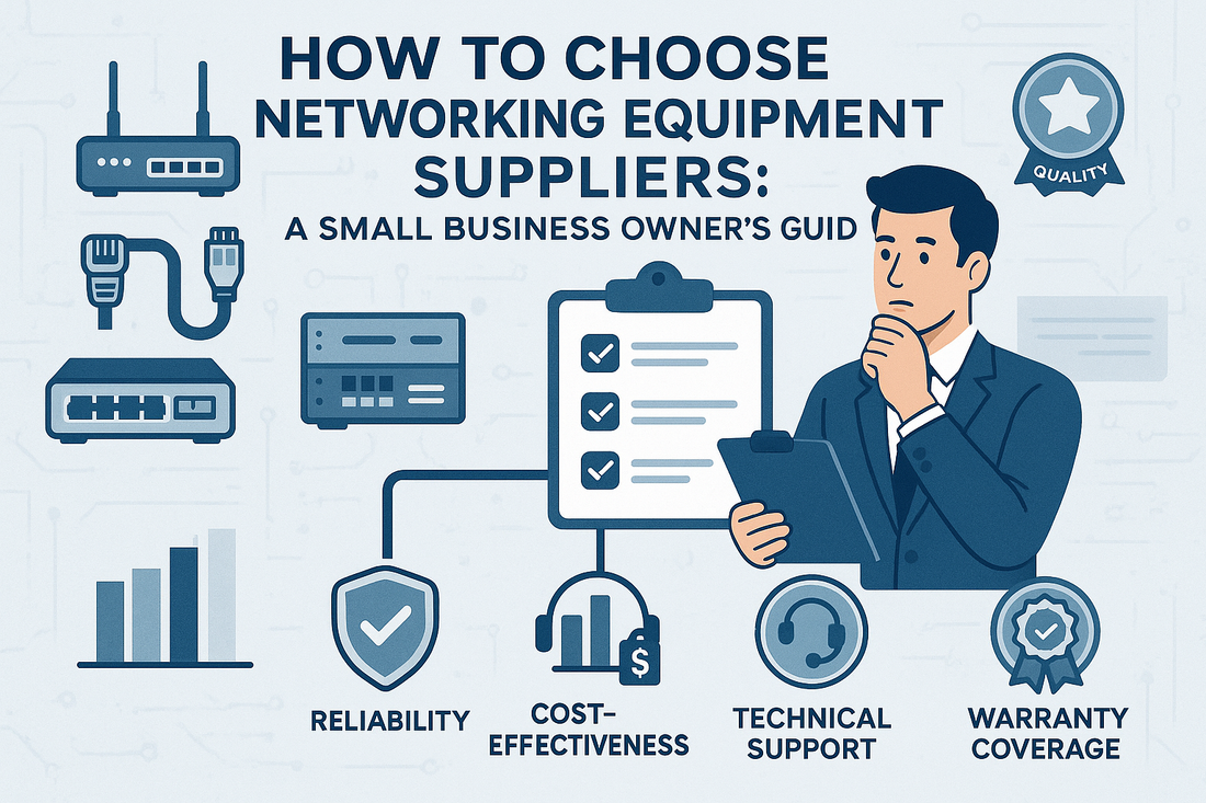 How to Choose Networking Equipment Suppliers: A Small Business Owner's Guide