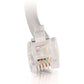 C2G 14ft RJ11 6P4C Straight Modular Cable