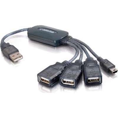 C2G 11" 4-Port USB 2.0 Hub Cable