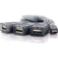 C2G 11" 4-Port USB 2.0 Hub Cable