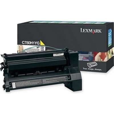 Lexmark Yellow Extra High Yield Return Program Print Cartridge F/C782 X782E 15K