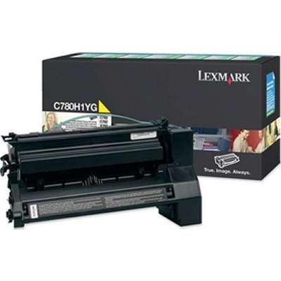 Lexmark Yellow Return Program Print Cartridge for C780/C782 High Yield