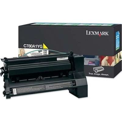 Lexmark Yellow Return Program Print Cartridge for C780/C782