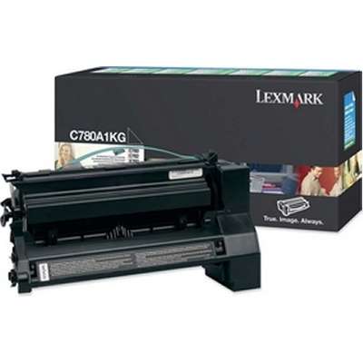 Lexmark Black Return Program Print Cartridge for C780/C782