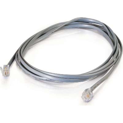 C2G 75ft RJ11 Modular Telephone Cable