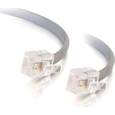 C2G 14ft RJ12 Modular Telephone Cable