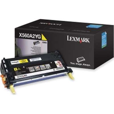 Lexmark Yellow Print Cartridge for X560