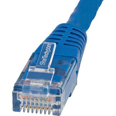 StarTech.com CAT6 Ethernet Cable 20' Blue 650MHz Molded Patch Cord PoE++