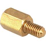 StarTech.com 6-32 Brass Motherboard Standoffs for ATX Computer Case-15 Pack