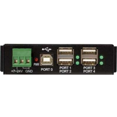 StarTech.com 4-Port Industrial USB 2.0 Hub with ESD Protection - Mountable