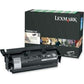 Lexmark T65X Return Program Black Print Cartridge