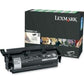 Lexmark T65X High Yield Return Program Black Print Cartridge