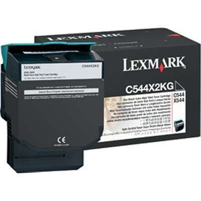 Lexmark C544, X544 Black Extra High Yield Toner Cartridge