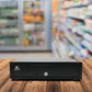 APG Cash Drawer Vasario 16X16 Black Manual 5 Bill x 5 Coin Till