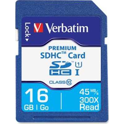 Verbatim 16GB SDHC Class 6-Memory Card