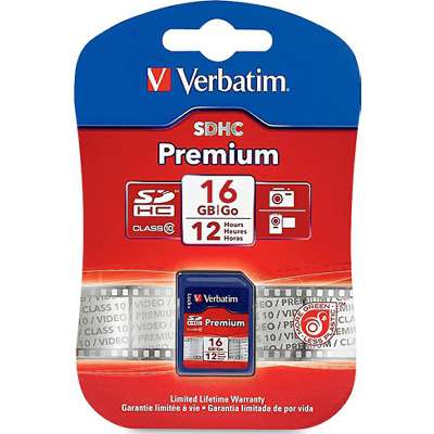 Verbatim 16GB SDHC Class 6-Memory Card