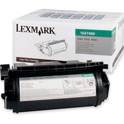 Lexmark T630, T632, T634 Return Program Print Cartridge