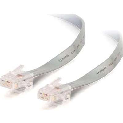 C2G 25ft RJ45 8P8C Crossed/Rollover Modular Cable