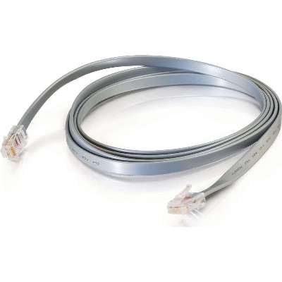 C2G 25ft RJ45 8P8C Crossed/Rollover Modular Cable