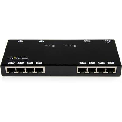 StarTech.com VGA Over CAT5 Extender - 8 Port - 429 ft. (150 m) - VGA Video Over Ethernet