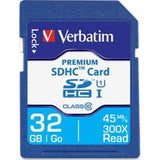 Verbatim 32GB Premium SDHC Memory Card, Class 10