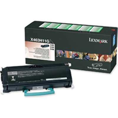 Lexmark X463 X464 X466 High Yield Return Program Toner Cartridge - Black