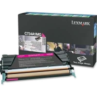 Lexmark C734, C736, X734, X736, X738 Magenta Return Program Toner Cartridge