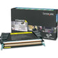 Lexmark C734, C736, X734, X736, X738 Yellow Return Program Toner Cartridge