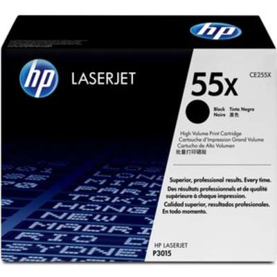 HP 55X High Yield Original LaserJet Toner Cartridge Black