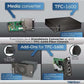 TRENDnet 10/100Base-TX to 100Base-FX Single Mode Fiber Converter (15KM)
