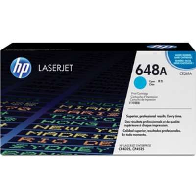 HP 648A Cyan LaserJet Toner Cartridge CP4025n/dn CP4525n/dn/xh