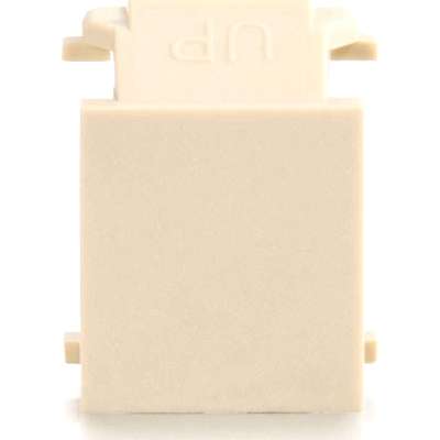 C2G Snap-In Blank Keystone Insert Module - Ivory