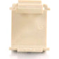 C2G Snap-In Blank Keystone Insert Module - Ivory