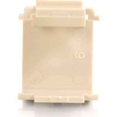 C2G Snap-In Blank Keystone Insert Module - Ivory