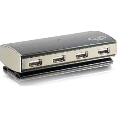 C2G 4-Port USB 2.0 Aluminum Hub