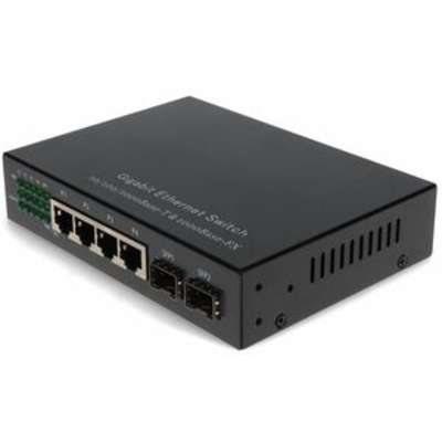AddOn Ao-Ges-42-S 4 Port Unmanaged 10/100/1000 2SFP Gbe