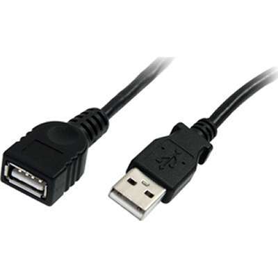 StarTech.com 6 ft Black USB 2.0 Extension Cable A to A - M/F