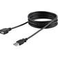 StarTech.com 6 ft Black USB 2.0 Extension Cable A to A - M/F