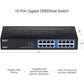 TRENDnet 16-Port Gigabit GREENnet Switch (Metal Desktop)