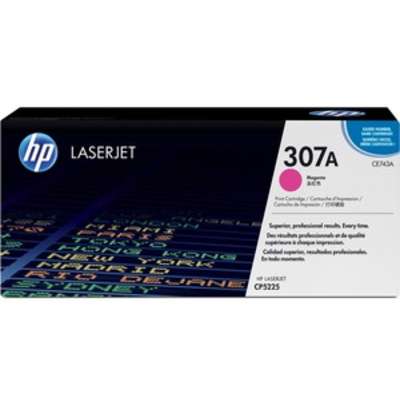 HP 307A Color LaserJet CP5225 Pro Series Print Cartridge Magenta