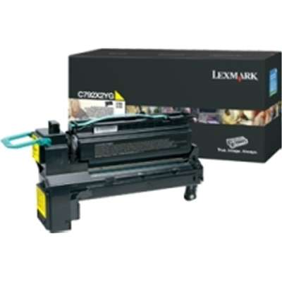 Lexmark Yellow Toner Cartridge for C792 X792 Extra High Yield Return Print