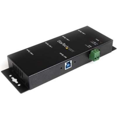 StarTech.com 4-Port Industrial USB 3.0 Hub with ESD Protection - Mountable