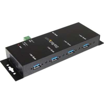 StarTech.com 4-Port Industrial USB 3.0 Hub with ESD Protection - Mountable