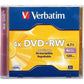 Verbatim DVD+RW 4.7GB 4x Verbatim Branded with Jewel Case *1-Pack*