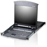 ATEN KL1516AN 16-Port Dual Rail 19" CAT5 LCD KVM