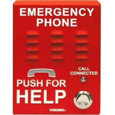 Viking Electronics ADA Compliance. Handsfree Emergency Phone with  Enhanced Weather Protection