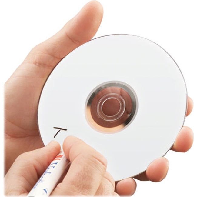 Verbatim CD-R 700MB 52x with Blank White Surface *100-Pack Spindle*