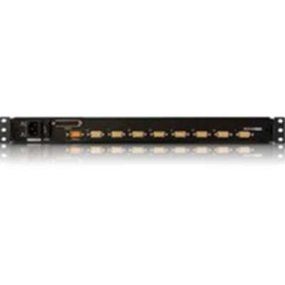 ATEN CL5708N 8-Port 19" Single Rail PS/2-USB LCD KVM