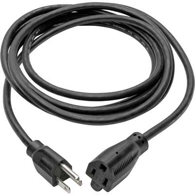 Tripp Lite Computer Power Extension Cord 10A 18AWG 5-15P to 5-15R Black 15ft