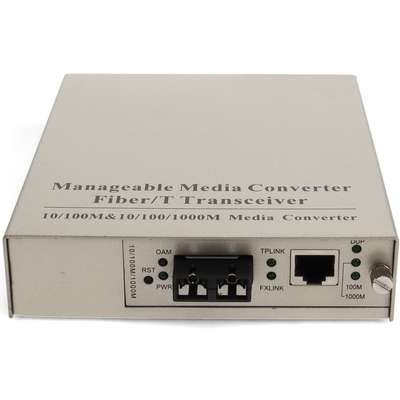 AddOn Managed Media Converter 1000BLX 20KM 10/100/1000M 1310NM SMF SC